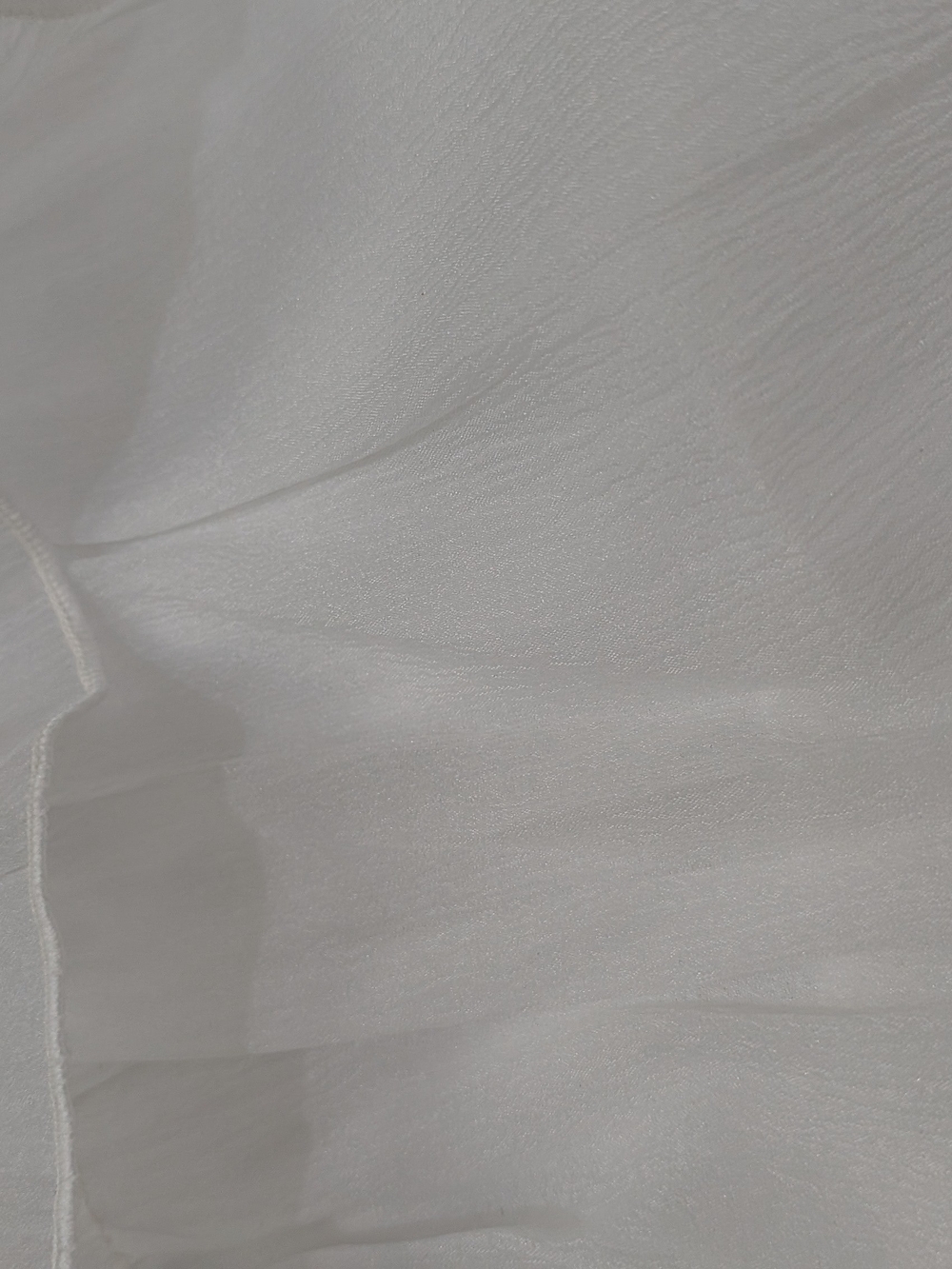 White Layered Ruffle Spaghetti Strap Top - Picture 4 of 5
